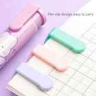 Pen-type Eraser Set With Replaceable Cores Cute Cartoon Pencil Erasers For Kids