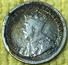 1915 Canada 5 Cents  925 Silver Km  22