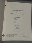 Wonder Woman Tv Script 1976 Vintage Original Linda Carter Baroness Von Gunther