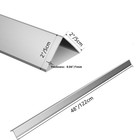 Yeaborn Aluminium Alloy Metal Corner Guards 12pcs Wall Corner Protector 2 X 2 X