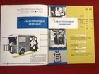Vintage Original 1960 Citroen Traction Avant Sales Brochure 6 Pages From France