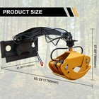 360  rotating Log Grapple Attachment For Bobcat Skid Steer Loader