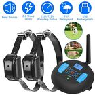 Wireless Electric Dog Fence Pet Containment System Shock Collar For 1 2 3dogs