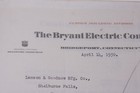 1930 Lamson Goodnow Bryant Electric Co Bridgeport Ct Ephemera L430h