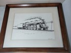 Baltimore   Ohio  b o  16 x20  4-6-2 Locomotive By Brian Sperl Framed Lithograph