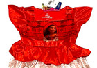 Disney Princess Moana Fantasy Costume Nightgown Gown Pajamas Island New Nwt Girl