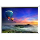100  4 3 Material Electric Adjustable Motorized Indoor Projector Screen   Remote