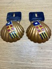2 Antique 1930   s Shell Oil License Toppers