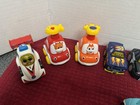 Vtech Toy Cars Lot Of 8 Cartoon Face Assorted Colors  Great Condition 
