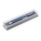 Parker Vector Standard Metallic Chrome Trim Fountain Pen    Ink Colour     Blue