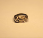 Authentic Ancient Roman Empire Bronze Ring Circa 100-400 A d  Wearable Us 6 