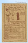 1920s Vintage Butterick Sewing Pattern 4032 Rare Misses Draped Dress Size 37 B