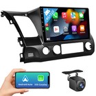 4 32g Car Radio Stereo Android 13 Gps Wifi Navi Rds Bt For Honda Civic 2006-2011