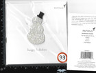 C - 1   Papyrus     Embellished Christmas  Card With Matching  Envelope