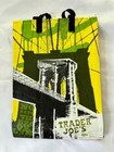 Trader Joe   s New York Tote Bag Eco Reusable Shopper Skyline Brooklyn Bridge
