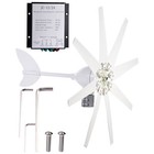 1200w Wind Turbine Generator 24v Controller Home Windmill Kit