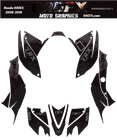 2008 - 2018 Honda Trx 400 Ex Graphics Kit - Pro Ed D51-4 Stealth Black
