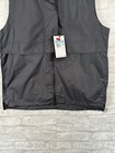 Nwt Nike Tour Women s Water Repel Full Zip Black Golf Vest Dx6085-010 Medium