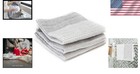 Tidy Gray 100  Organic Cotton Kitchen Towels - Set Of 3  Eco-conscious Cleaning