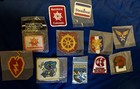 Lot Of 12 Vintage Embroidered Patches