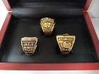 Muhammad Ali - Boxing World Championship 3 Ring Set With Wooden Display Box