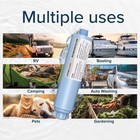 2  Rv Water Filter W hose Protector For Drinking Reduces Chlorine Odor Sediment