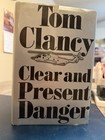 Clear And Present Danger  Tom Clancy  1989 1st Edition 1st Printing Hardcover Dj