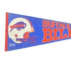 Vintage Early 1980s Buffalo Bills Pennant Felt 29 Inch Full Sz Nfl Football