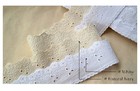 14yds  Vintage Flower Embroidery Scalloped Cotton Lace Trim 2  5cm  Yh1476a