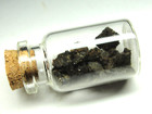 Rare Kt Boundary Material - Glendive Montana Area - New Glass Vial - Fragments