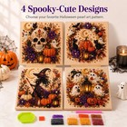 Halloween Ghost Pearl Art Diy Kit  Spooky Cute 3d Diamond Painting Crafts Gifts