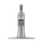 Moen Ws84414msrn Hensley Single Hole Bathroom Faucet Spot Resist Brushed Nickel