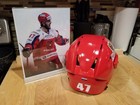 Team Russia 47 Alexander Radulov Red Easton Helmet Full Size Displayiihf Hockey