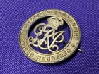 Original Wwi British Silver War Badge With Serial Number