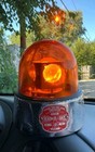 Vintage Beacon Ray Federal Signal Junior Model 15 12volt Amber - Works 