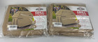 Grillman Grill Cover Bbq Outdoor Grill Covers Charcoal Gas Grills Tan  58 In 2pk