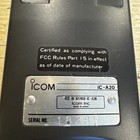 Icom Navicom Ic-a20 Vhf Air Band Transceiver Radio Handheld 