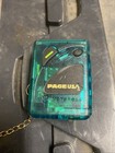 Vintage Translucent Clear Green Pager Beeper Y2k Motorola Pageusa Club 2000s