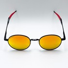 Oakley Terrigal Oo4146 Polarized Sunglasses Black Frame Orange Iridium Lens