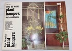 Vtg Lot 1970 Macrame Book Kids Can Plant Hanger Palmer s Holiday Knots Beginners