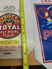 Lot Of 10 Paper Flour   Salt Sacks-voigts Mill Michigan -  Crescent Wheat Hearts