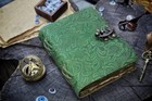 Handmade Vintage Leather Journal Notebook Bound Writing Diary Deckle Edge Book