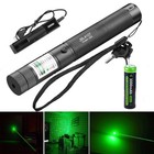 900miles 532nm Green Laser Pointer Pen Rechargeable Visible Beam Lazer Light
