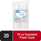 16oz Foam Cups 20 Count Each Disposable Insulated Drink Cups  3 Pack 