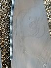 Vtg Engraved Wedding Faux Mother Of Pearl Stainless Steel Cake Knife   Server