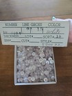 Wholesale Lot Vintage White Buttons- 15 Gross - 2000   4 Hole Resellers 9 16 