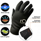 Men Women Winter Gloves Touch Screen Windproof Waterproof Warm Mitten Motorcycle