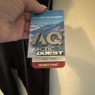 Arctic Quest Women s S Black Skinny Slim Ski Pants Fleece Lined Water wind Zip