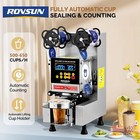 Automatic Cup Sealing Machine Electric Bubble Tea Cofe Cup Sealer 500-650 Cups h
