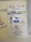 1995 Betsy Mccall Wooden Paper Dolls From The  50 s